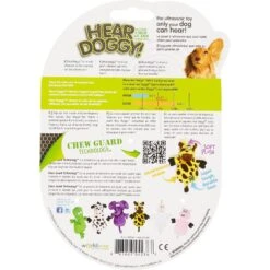 Hear Doggy Silent Squeaker Chew Guard Flattie Giraffe Plush Dog Toy -Pet Dog Toys 102599 PT7. AC SS1800 V1530914478