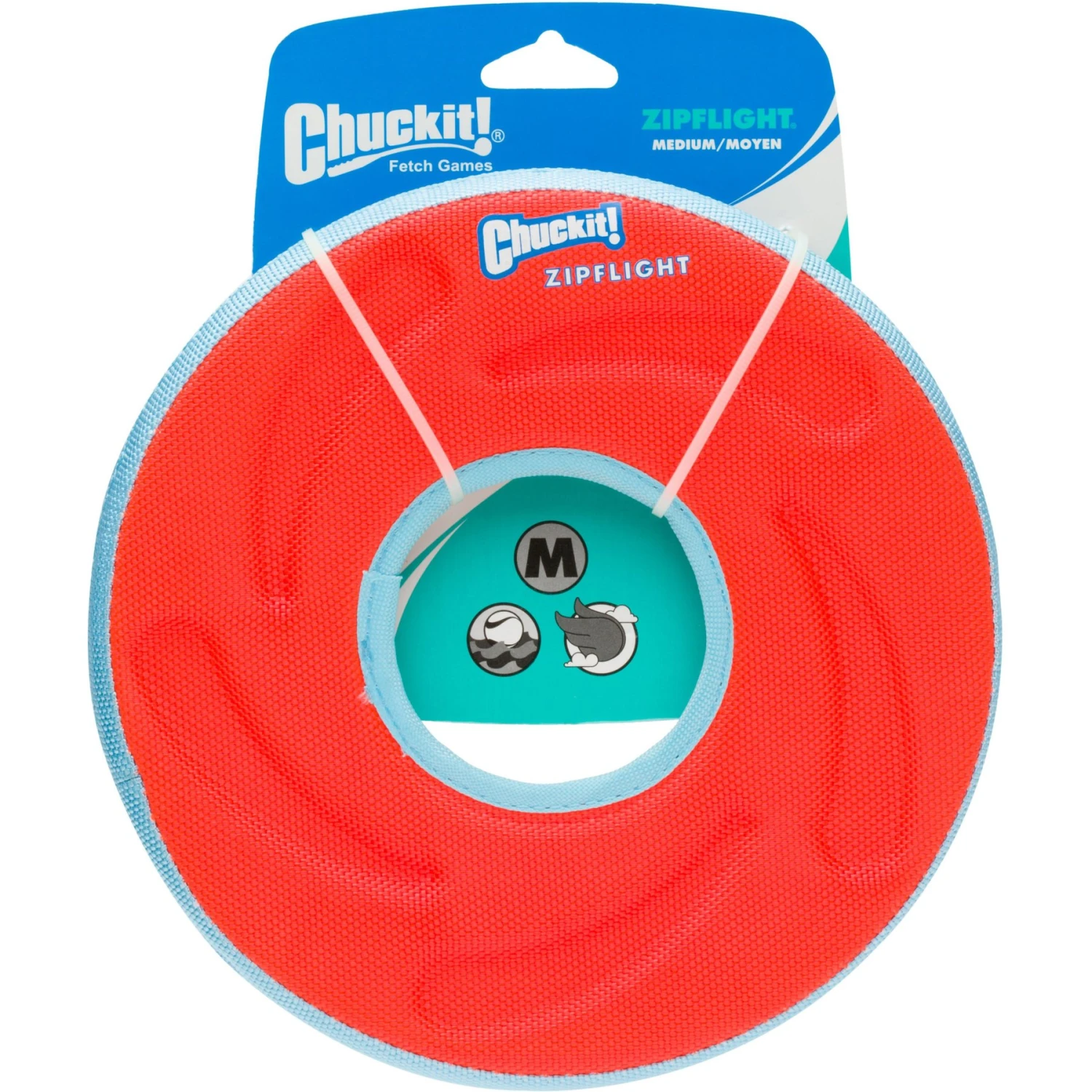 Chuckit! Zipflight Disc Dog Toy, Color Varies & Chuckit! Paraflight Dog Toy 5 Chuckit! Zipflight Disc Dog Toy, Color Varies & Chuckit! Paraflight Dog Toy - Image 3
