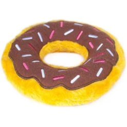 ZippyPaws Donutz Squeaky Plush No Stuffing Dog Toy -Pet Dog Toys 104035 PT4. AC SS1800 V1523637307