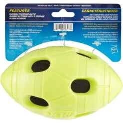 Nerf Dog Crunchable Football Dog Toy -Pet Dog Toys 106662 PT1. AC SS1800 V1531554454