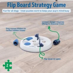 TRIXIE Activity Flip Board Activity Strategy Game Dog Toy 12 TRIXIE Activity Flip Board Activity Strategy Game Dog Toy -Pet Dog Toys 107251 PT3. AC SS1800 V1686333121