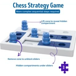 TRIXIE Chess Activity Strategy Game Dog Toy -Pet Dog Toys 107269 PT3. AC SS1800 V1686330169