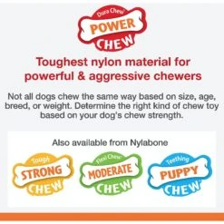 Nylabone DuraChew Flavor Frenzy Triple Pack BBQ Chicken, Corn On The Cob & Ice Cream Sundae Flavored Dog Chew Toy -Pet Dog Toys 110417 PT3. AC SS1800 V1644974552