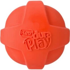 Hartz Dura Play Ball Squeaky Latex Dog Toy, Color Varies