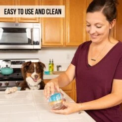 Pet Zone IQ Treat Dispenser Ball Dog Toy -Pet Dog Toys 115632 Pt4. AC SS1800 V1583771913