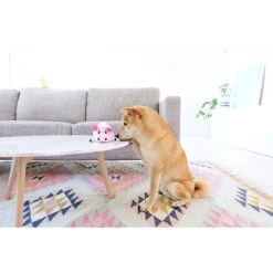 Outward Hound Fattiez Cow Squeaky Plush Dog Toy -Pet Dog Toys 116144 PT3. AC SS1800 V1636501364