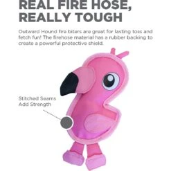 Outward Hound Fire Biterz Squeaky Dog Toy Flamingo 11 Outward Hound Fire Biterz Squeaky Dog Toy Flamingo -Pet Dog Toys 116156 PT1. AC SS1800 V1636517902