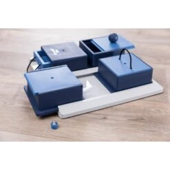 TRIXIE Activity Poker Box Activity Strategy Game Dog Toy, Level 2 -Pet Dog Toys 118931 PT5. AC SS1800 V1582138383