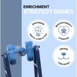 TRIXIE Mad Scientist Turn Around Activity Strategy Game Dog Toy, Level 2 -Pet Dog Toys 118935 PT4. AC SS1800 V1686331381