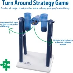 TRIXIE Mad Scientist Turn Around Activity Strategy Game Dog Toy, Level 2 -Pet Dog Toys 118935 PT5. AC SS1800 V1686329923