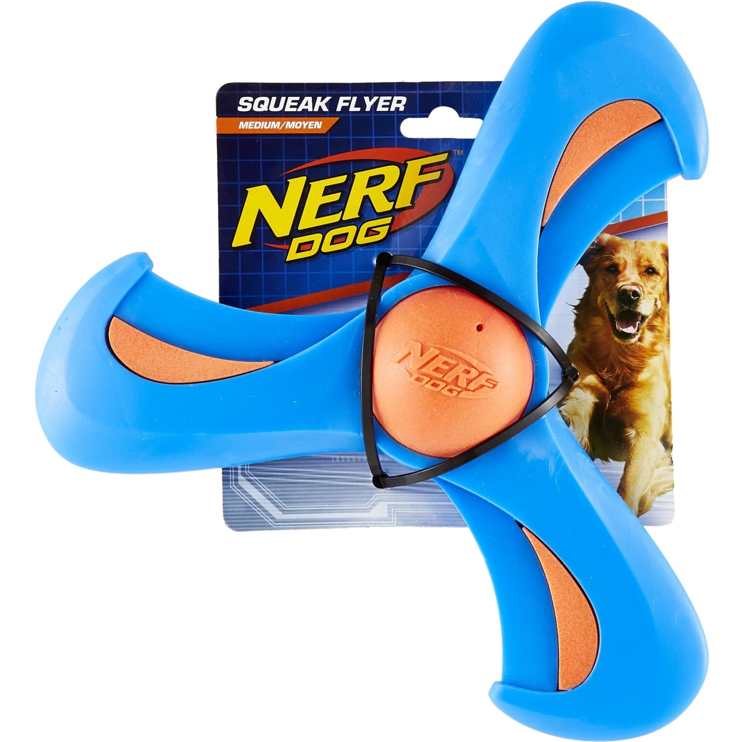 Nerf Dog Squeak Flyer Dog Toy 6 Nerf Dog Squeak Flyer Dog Toy - Image 4
