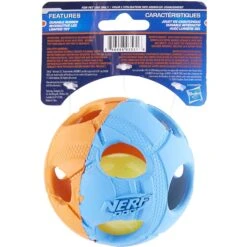 Nerf Dog Light Up Bash Ball Dog Toy, Medium -Pet Dog Toys 121864 PT4. AC SS1800 V1531558319