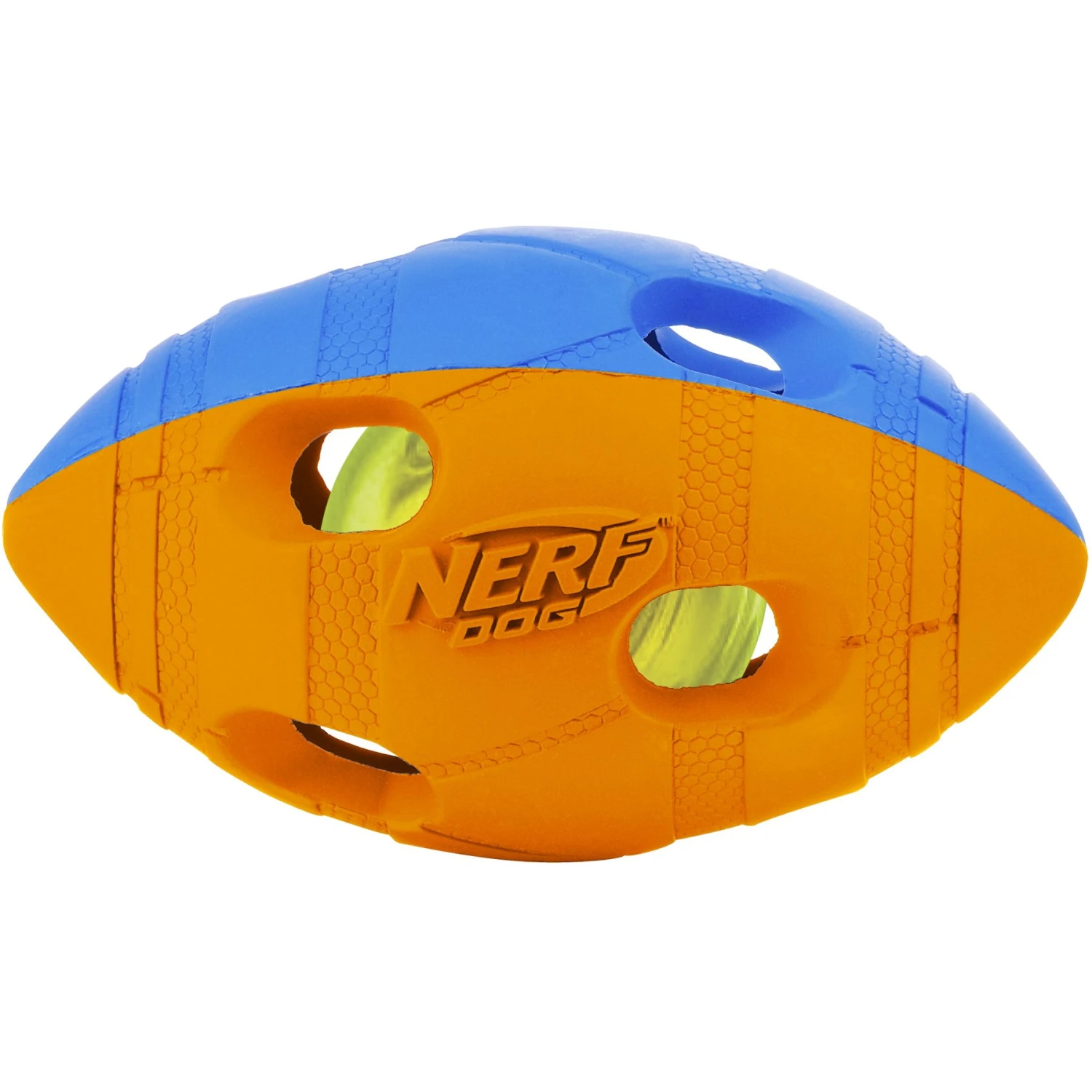 Nerf Dog Light Up Bash Football Dog Toy, Small 3 Nerf Dog Light Up Bash Football Dog Toy, Small