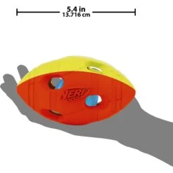 Nerf Dog Light Up Bash Football Dog Toy, Medium -Pet Dog Toys 121900 PT2. AC SS1800 V1493316057