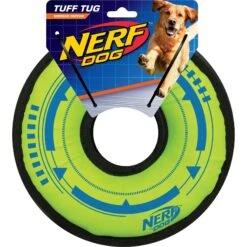 Nerf Dog Tuff Tug Cyclone Ring Dog Toy -Pet Dog Toys 121915 PT3. AC SS1800 V1493316176