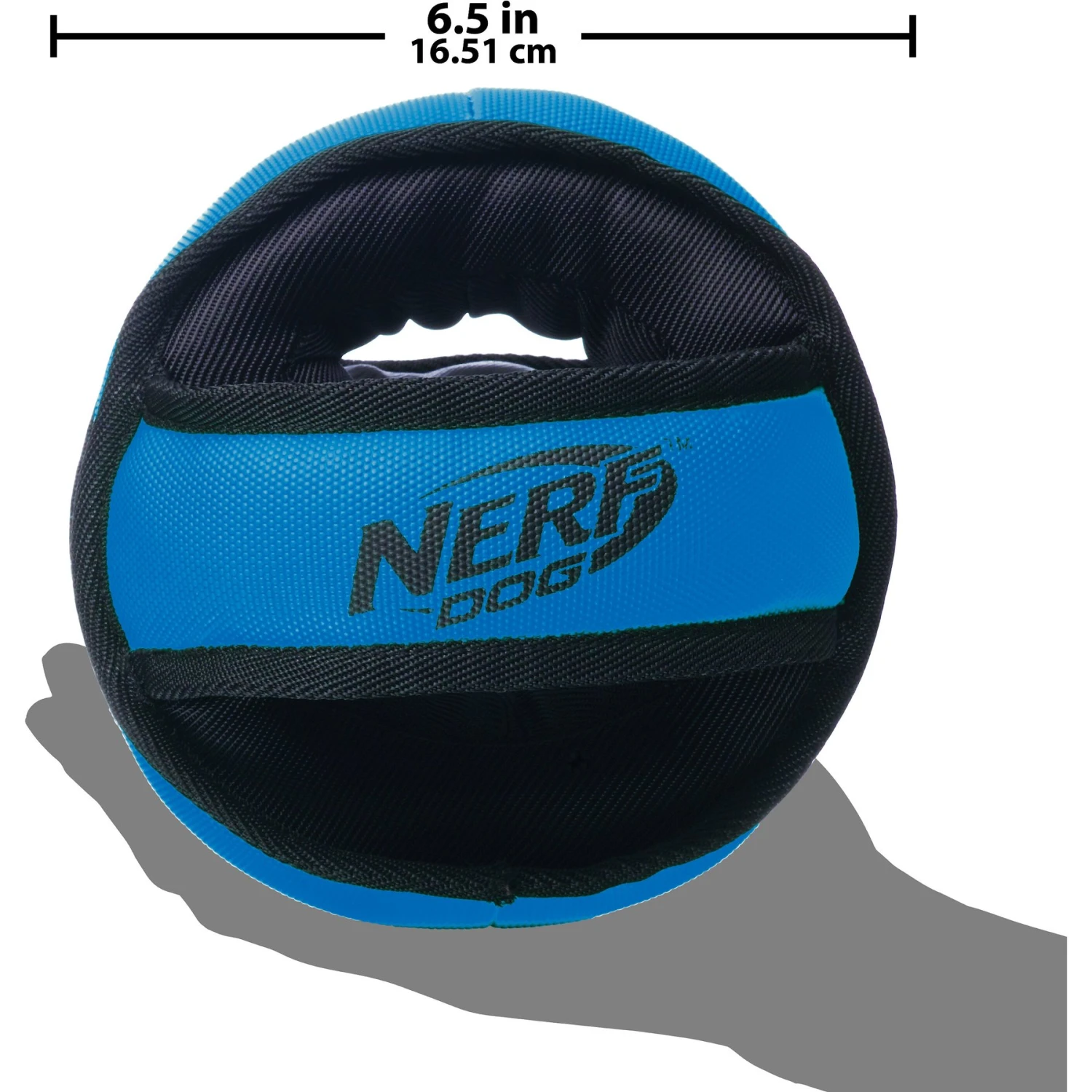 Nerf Dog Tuff Tug X-Ring Dog Toy 5 Nerf Dog Tuff Tug X-Ring Dog Toy - Image 3