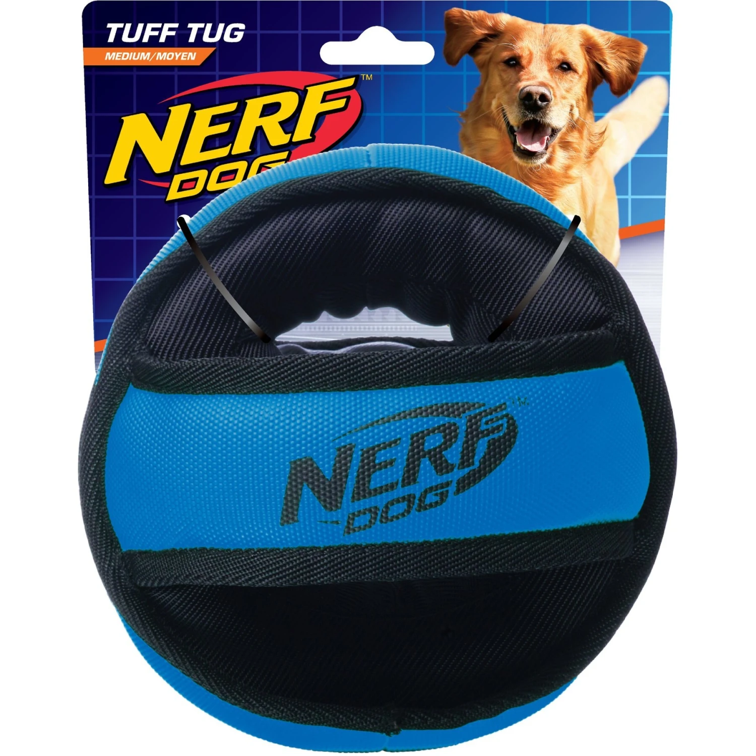 Nerf Dog Tuff Tug X-Ring Dog Toy 6 Nerf Dog Tuff Tug X-Ring Dog Toy - Image 4