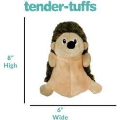 Snuggle Puppy Tender Tuff Hedgehog Squeaky Plush Dog Toy -Pet Dog Toys 124236 PT3. AC SS1800 V1667517618