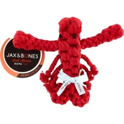 Jax And Bones Louie The Lobster Rope Dog Toy -Pet Dog Toys 133584 PT1. AC SS1800 V1523638228