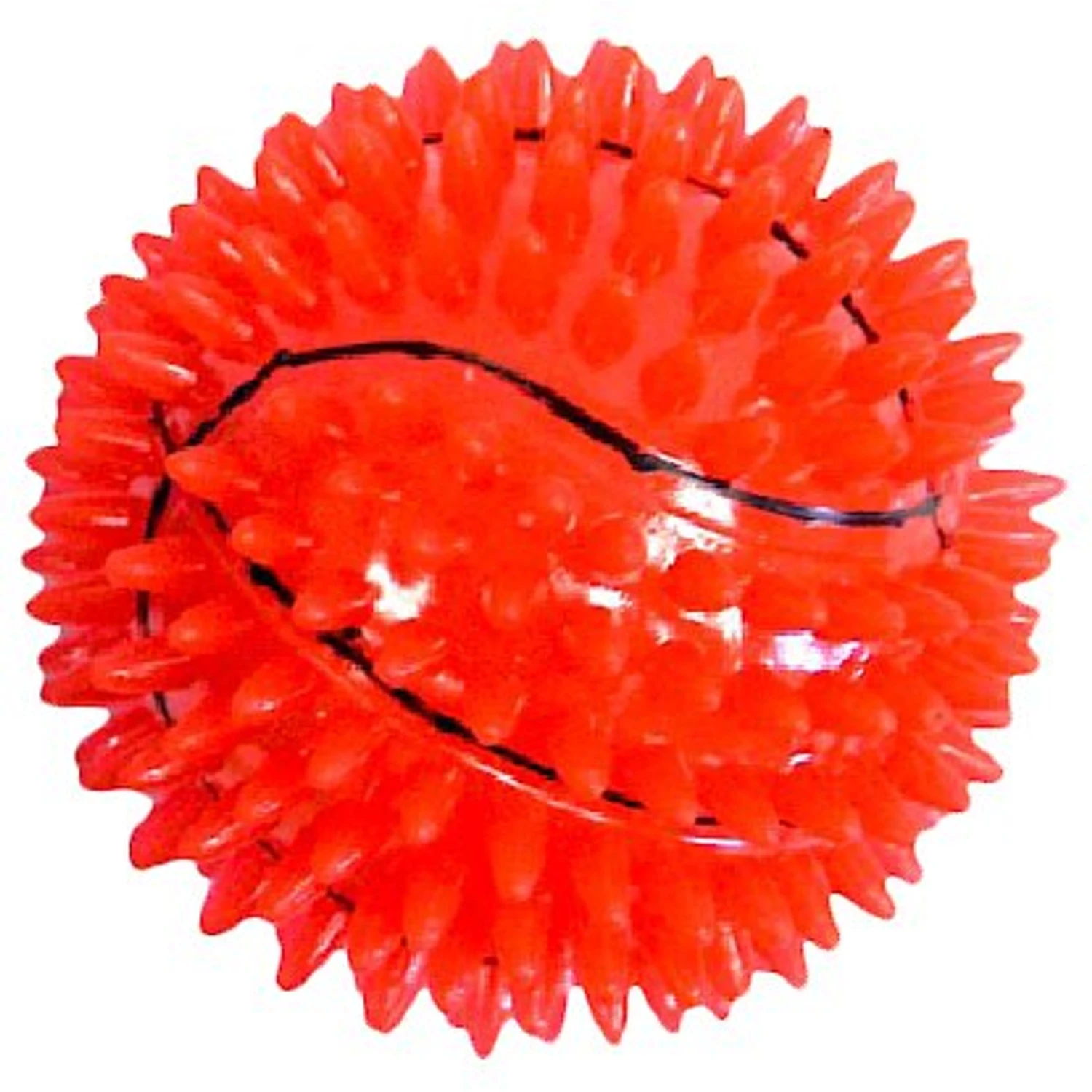 Gnawsome Squeak & Light LED Basketball Dog Toy, Color Varies 6 Gnawsome Squeak & Light LED Basketball Dog Toy, Color Varies - Image 4