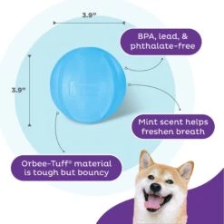 Planet Dog Orbee-Tuff Guru Treat Dispensing Dog Chew Toy -Pet Dog Toys 143948 PT2. AC SS1800 V1646769418