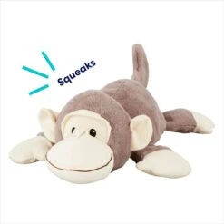 Frisco Monkey Plush Squeaky Dog Toy -Pet Dog Toys 147043 PT2. AC SS1800 V1686580081