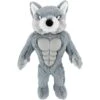 Frisco Wolf Muscle Plush Squeaky Dog Toy 2 Frisco Wolf Muscle Plush Squeaky Dog Toy -Pet Dog Toys 147082 Main. AC SS1800 V1539206014