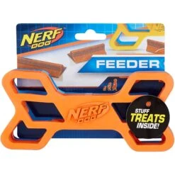 Nerf Dog EXO Treat Dispensing Bone Dog Toy 12 Nerf Dog EXO Treat Dispensing Bone Dog Toy -Pet Dog Toys 148525 PT2. AC SS1800 V1545252611