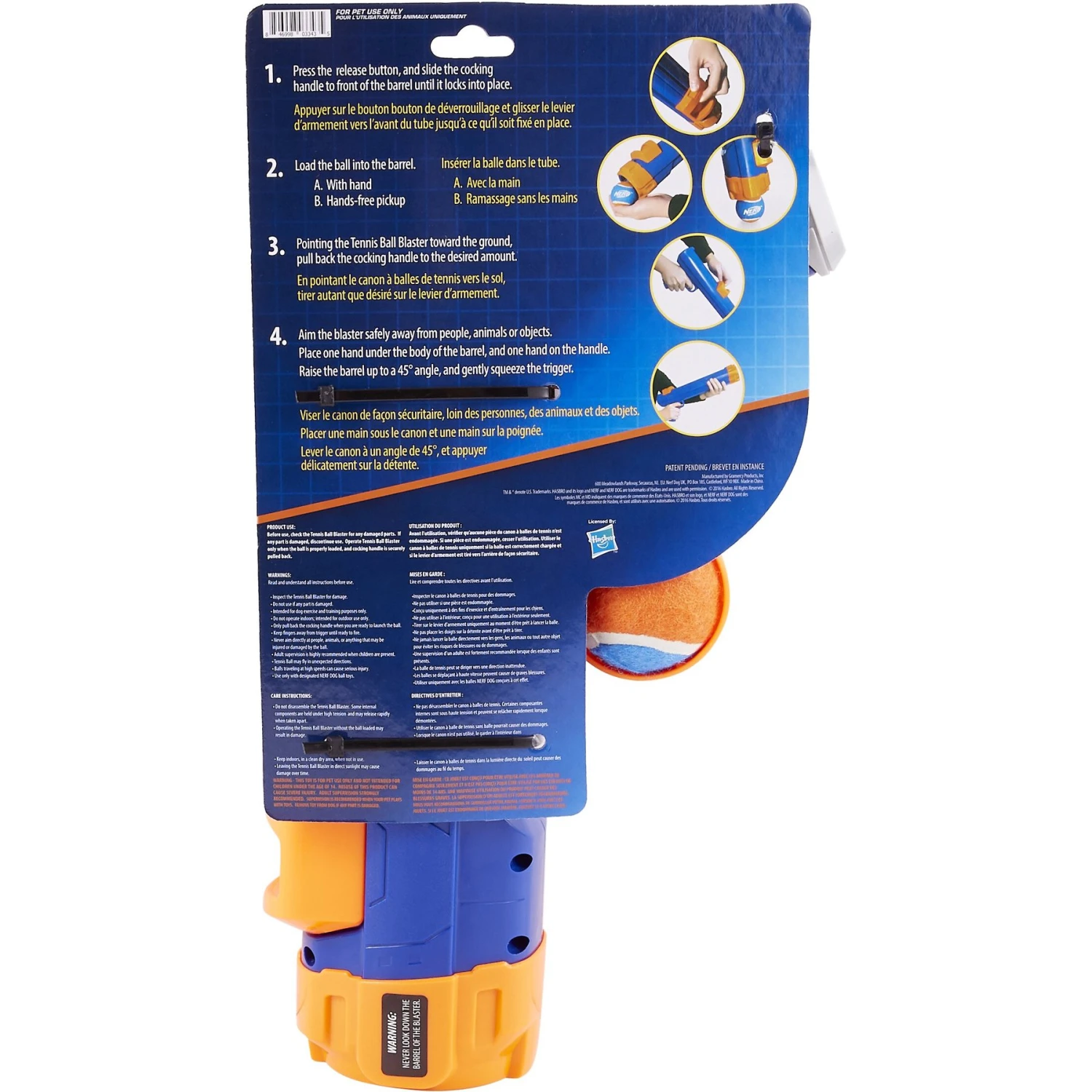 Nerf Dog Tennis Ball Blaster Dog Toy 5 Nerf Dog Tennis Ball Blaster Dog Toy - Image 3