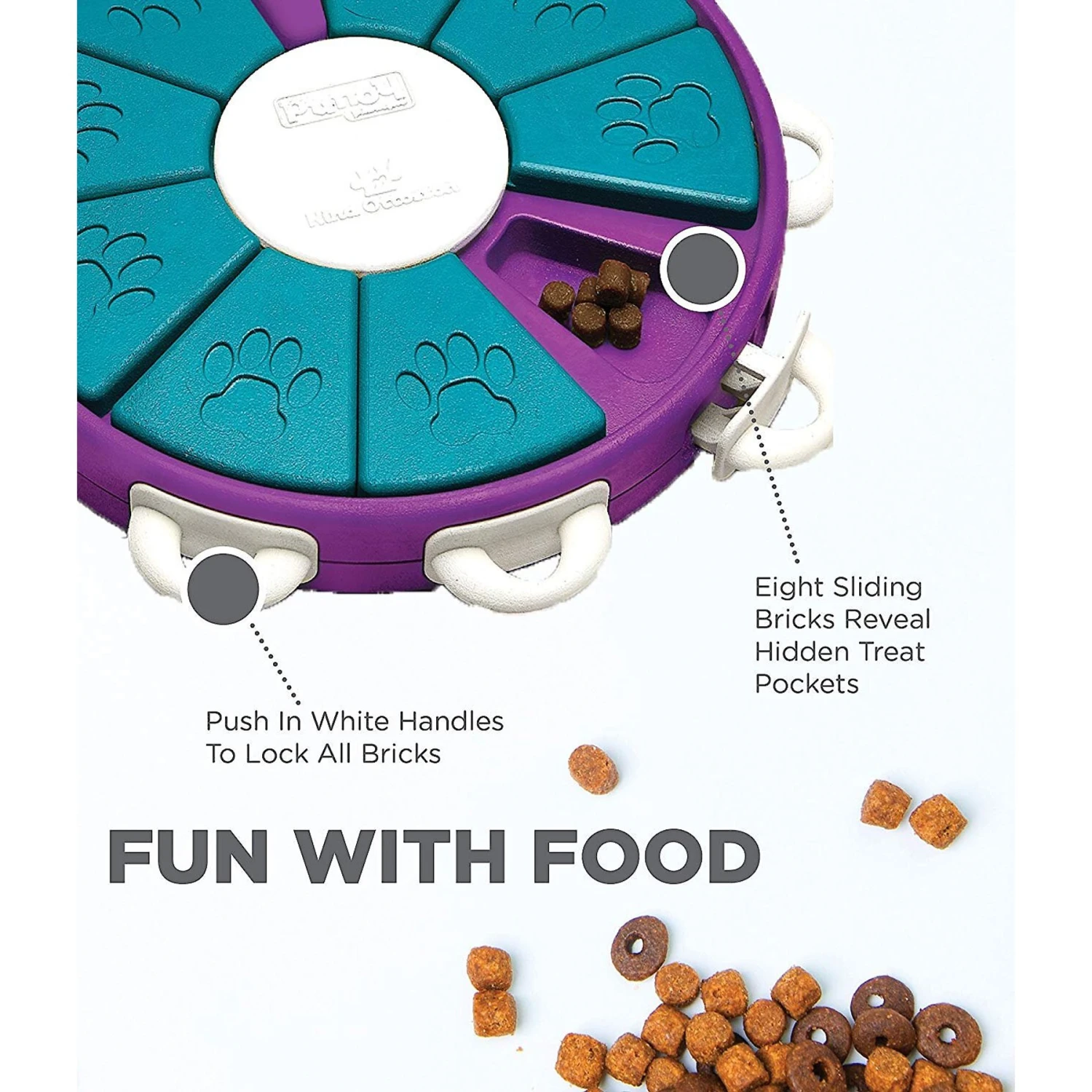 Nina Ottosson By Outward Hound Twister Puzzle Game Dog Toy 4 Nina Ottosson By Outward Hound Twister Puzzle Game Dog Toy - Image 2