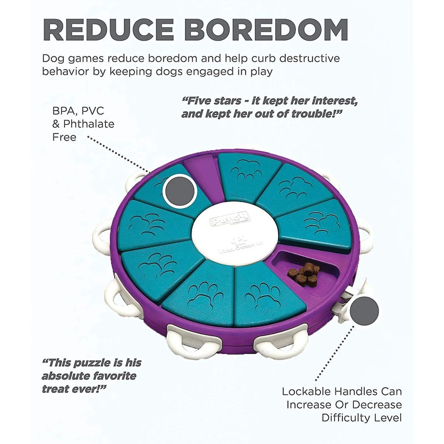 Nina Ottosson By Outward Hound Twister Puzzle Game Dog Toy 5 Nina Ottosson By Outward Hound Twister Puzzle Game Dog Toy - Image 3