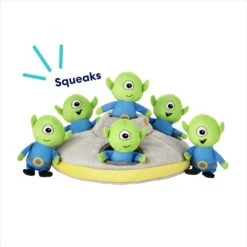 Frisco Flying Saucer & Aliens Hide & Seek Puzzle Plush Squeaky Dog Toy -Pet Dog Toys 152812 PT3. AC SS1800 V1691776642