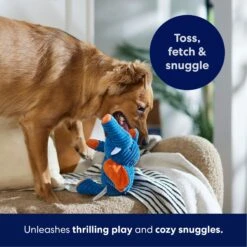 Frisco Corduroy Plush Squeaking Elephant Dog Toy -Pet Dog Toys 152830 PT4. AC SS1800 V1695670998