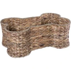 Bone Dry Bone-Shaped Hyacinth Storage Basket