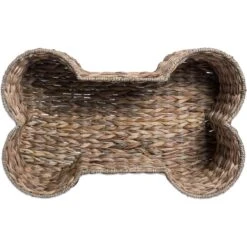 Bone Dry Bone-Shaped Hyacinth Storage Basket 12 Bone Dry Bone-Shaped Hyacinth Storage Basket -Pet Dog Toys 153988 PT3. AC SS1800 V1539700818