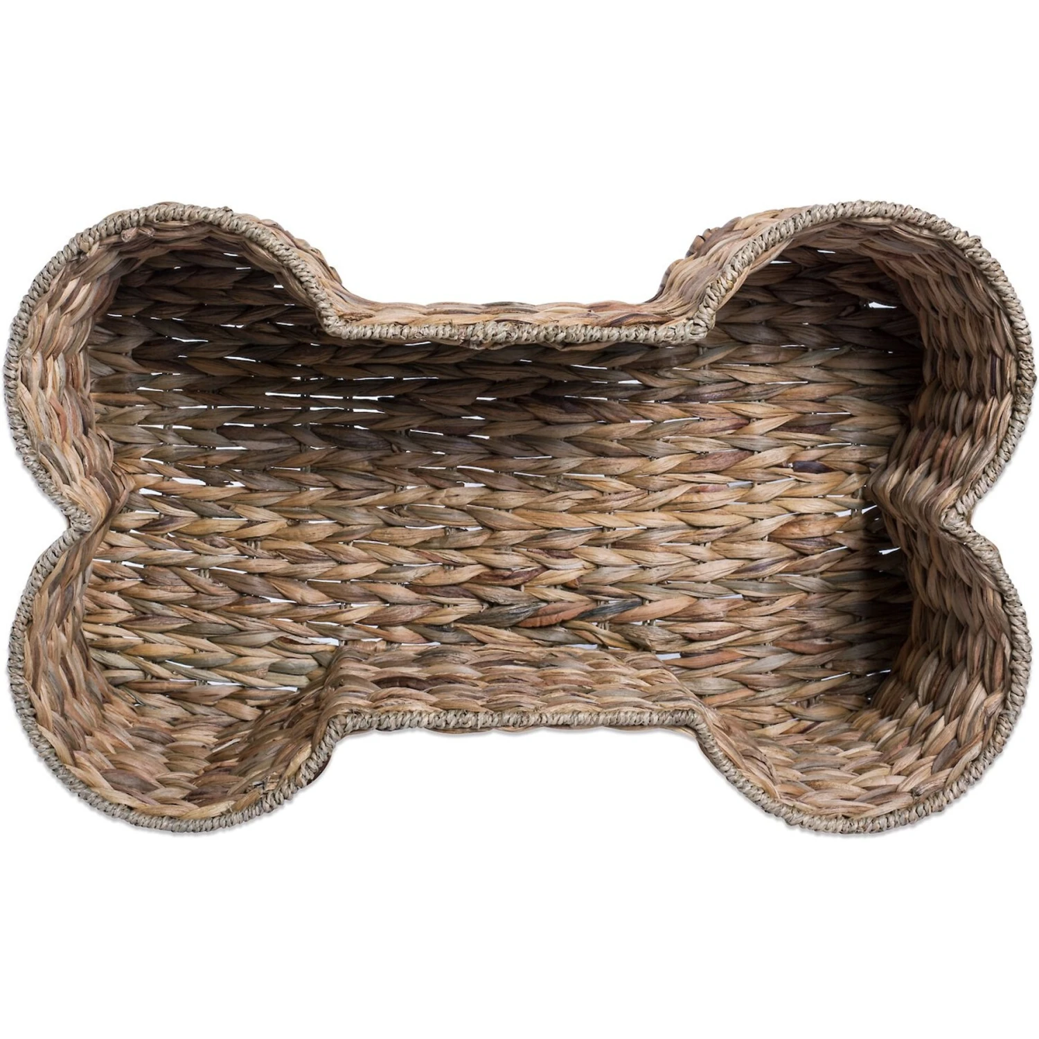 Bone Dry Bone-Shaped Hyacinth Storage Basket 6 Bone Dry Bone-Shaped Hyacinth Storage Basket - Image 4