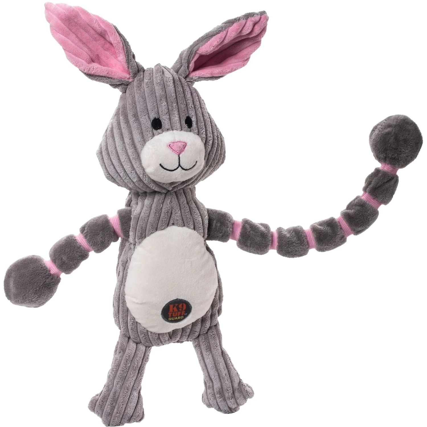 Charming Pet Thunda Tugga Bunny Squeaky Plush Dog Toy 3 Charming Pet Thunda Tugga Bunny Squeaky Plush Dog Toy