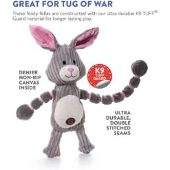 Charming Pet Thunda Tugga Bunny Squeaky Plush Dog Toy 11 Charming Pet Thunda Tugga Bunny Squeaky Plush Dog Toy -Pet Dog Toys 155143 PT6. AC SS1800 V1594677976