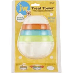 JW Pet Treat Tower Dog Toy -Pet Dog Toys 156362 PT7. AC SS1800 V1558557880