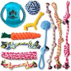 Pacific Pups Rescue Assorted Rope Dog Toys