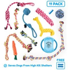Pacific Pups Rescue Assorted Rope Dog Toys -Pet Dog Toys 159359 PT7. AC SS1800 V1692805976