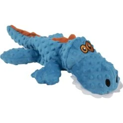 GoDog Gators Chew Guard Squeaky Plush Dog Toy