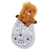 Fetch For Pets Star Wars Chewbacca M. Falcon Squeaky Plush Dog Toy -Pet Dog Toys 160846 MAIN. AC SS1800 V1558558468