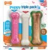 Nylabone Puppy Chew Variety Toy & Treat Triple Pack -Pet Dog Toys 161311 MAIN. AC SS1800 V1688154624