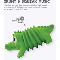 Outward Hound Accordionz Gator Stuffing-Free Squeaky Dog Toy 10 Outward Hound Accordionz Gator Stuffing-Free Squeaky Dog Toy -Pet Dog Toys 162058 PT2. AC SS1800 V1631681566