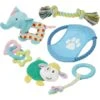 Frisco Little Friends Plush, Flyer & TPR Variety Pack Dog Toy -Pet Dog Toys 177816 Main. AC SS1800 V1573143806