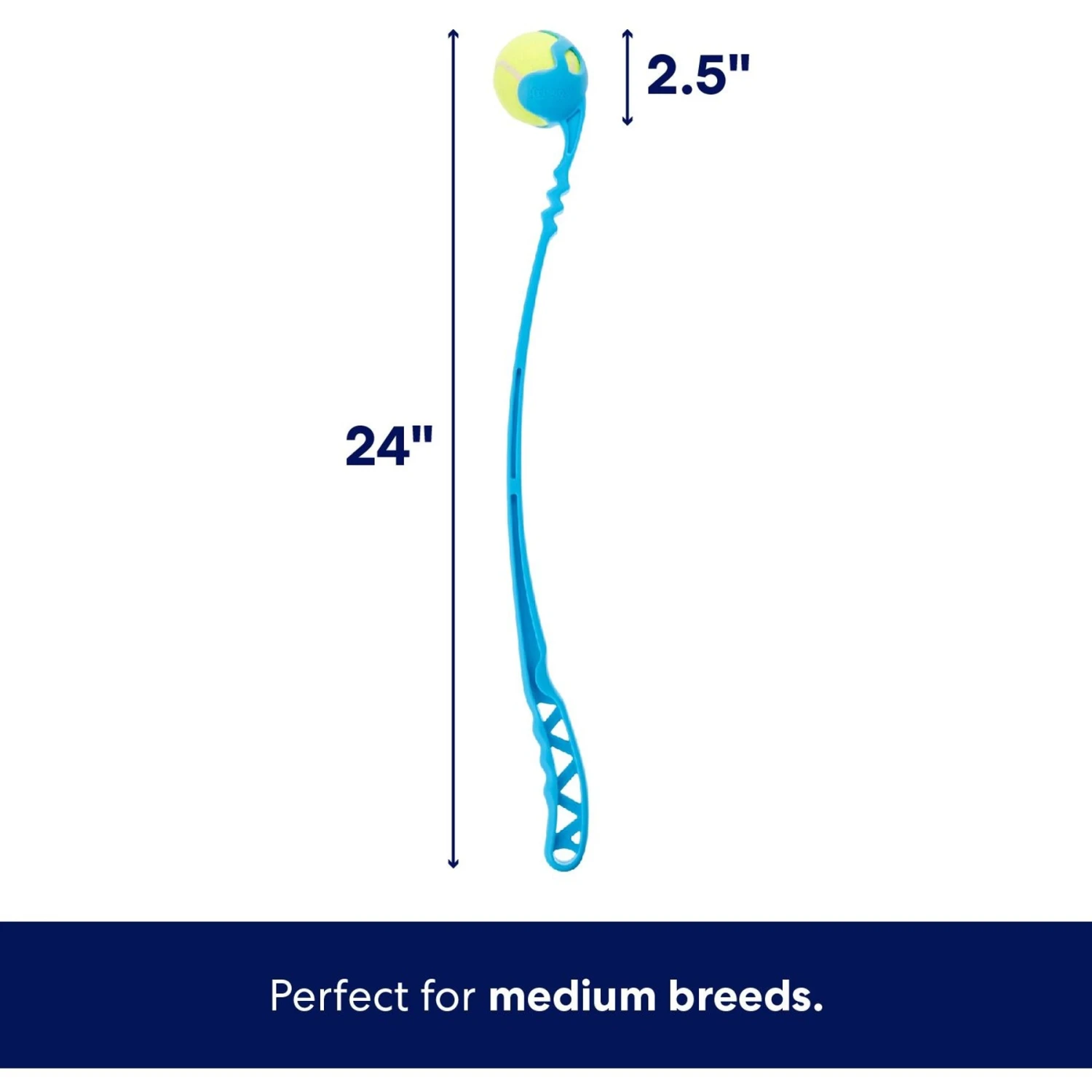 Frisco Ball Launcher & Fetch Squeaky Tennis Ball Dog Toy 4 Frisco Ball Launcher & Fetch Squeaky Tennis Ball Dog Toy - Image 2