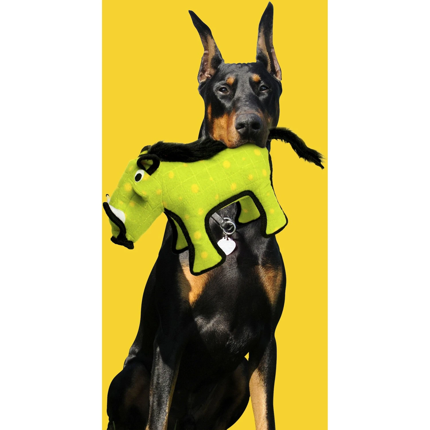 Tuffy's Desert Warthog Plush Dog Toy 5 Tuffy's Desert Warthog Plush Dog Toy - Image 3