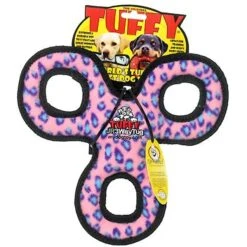 Tuffy's Jr 3WayTug Squeaky Plush Dog Toy -Pet Dog Toys 184041 PT5. AC SS1800 V1589570494