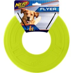 Nerf Dog Flyer Atomic Dog Toy, 10-in